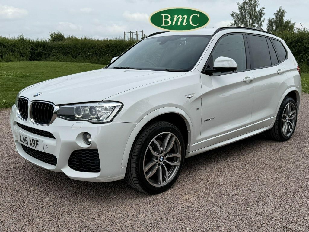 BMW X3 2.0 20D M Sport Xdrive Euro 6 S S White #3