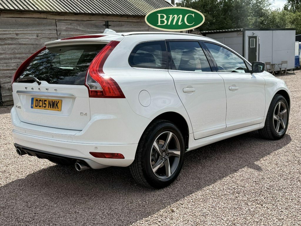 Volvo XC60 2.0 D4 R-design Lux Nav Euro 6 S S White #6