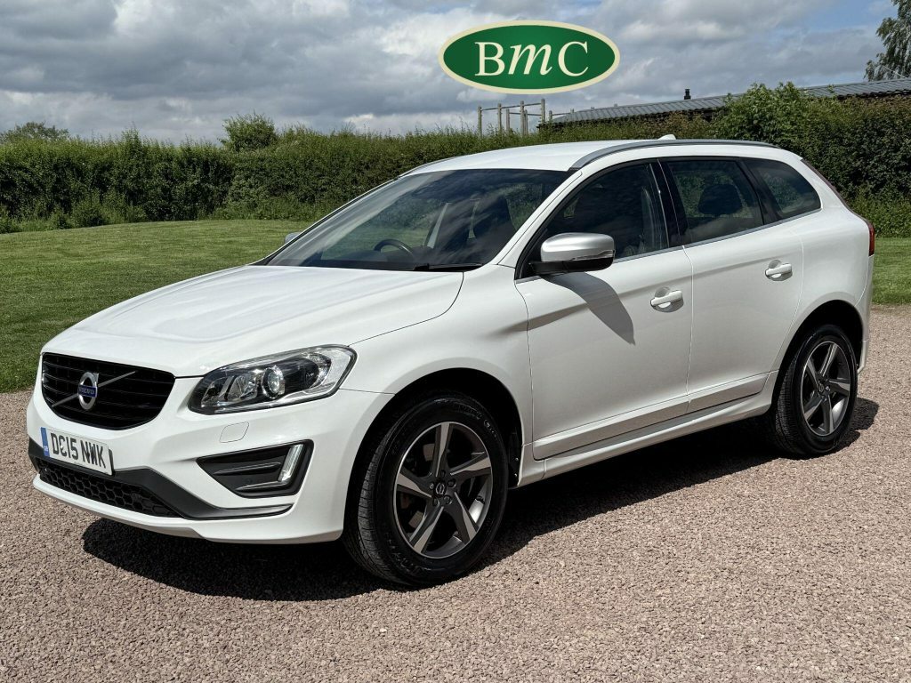 Volvo XC60 2.0 D4 R-design Lux Nav Euro 6 S S White #3