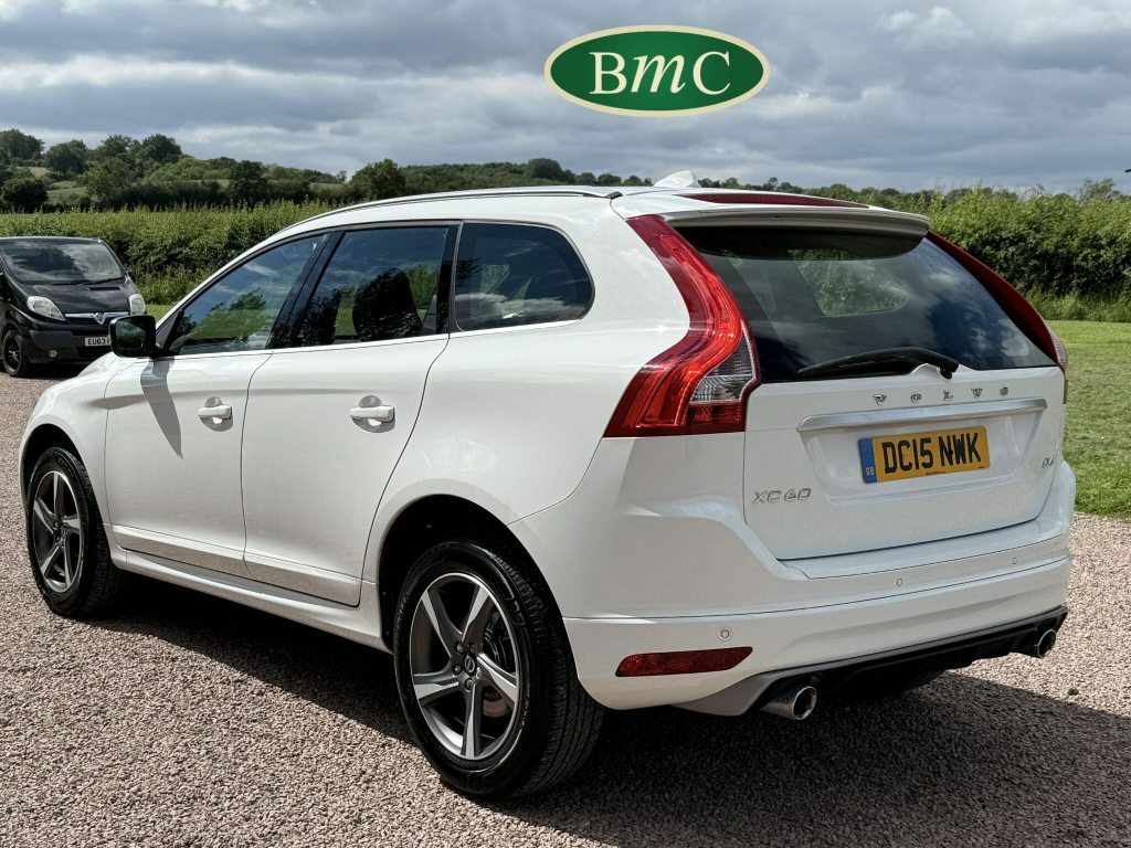 Volvo XC60 2.0 D4 R-design Lux Nav Euro 6 S S White #5