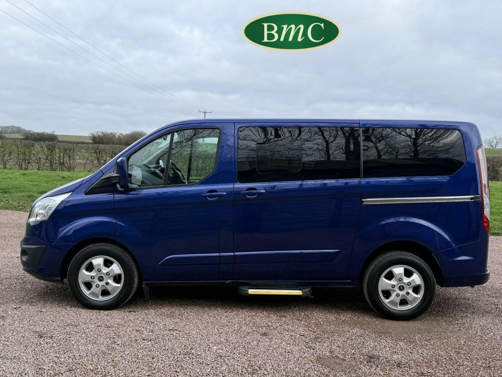 Ford Tourneo Custom 2.0 310 Ecoblue Titanium L1 Euro 6 S S Blue #4