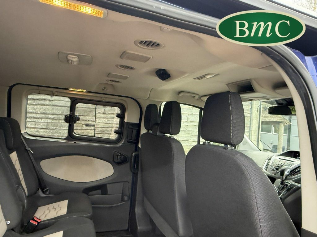 Ford Tourneo Custom Custom 2.0 310 Ecoblue Titanium Minibus Double Cab Black #37