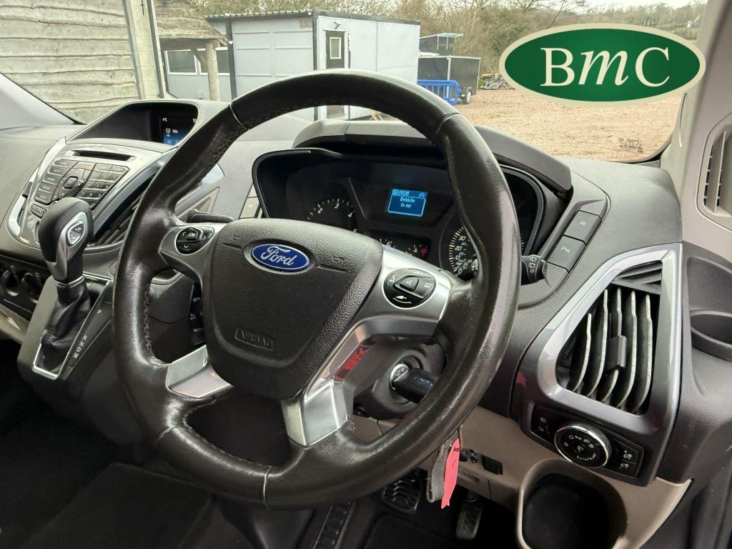 Ford Tourneo Custom Custom 2.0 310 Ecoblue Titanium Minibus Double Cab Black #21