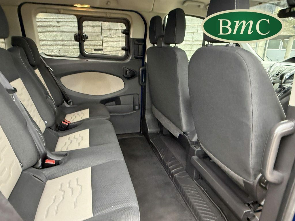 Ford Tourneo Custom Custom 2.0 310 Ecoblue Titanium Minibus Double Cab Black #38