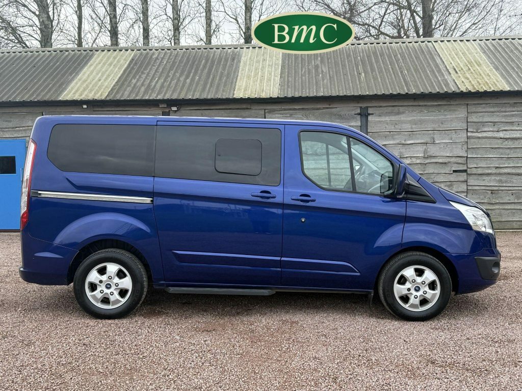 Ford Tourneo Custom 2.0 310 Ecoblue Titanium L1 Euro 6 S S Blue #2