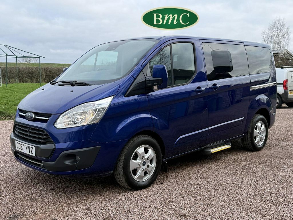Ford Tourneo Custom 2.0 310 Ecoblue Titanium L1 Euro 6 S S Blue #3