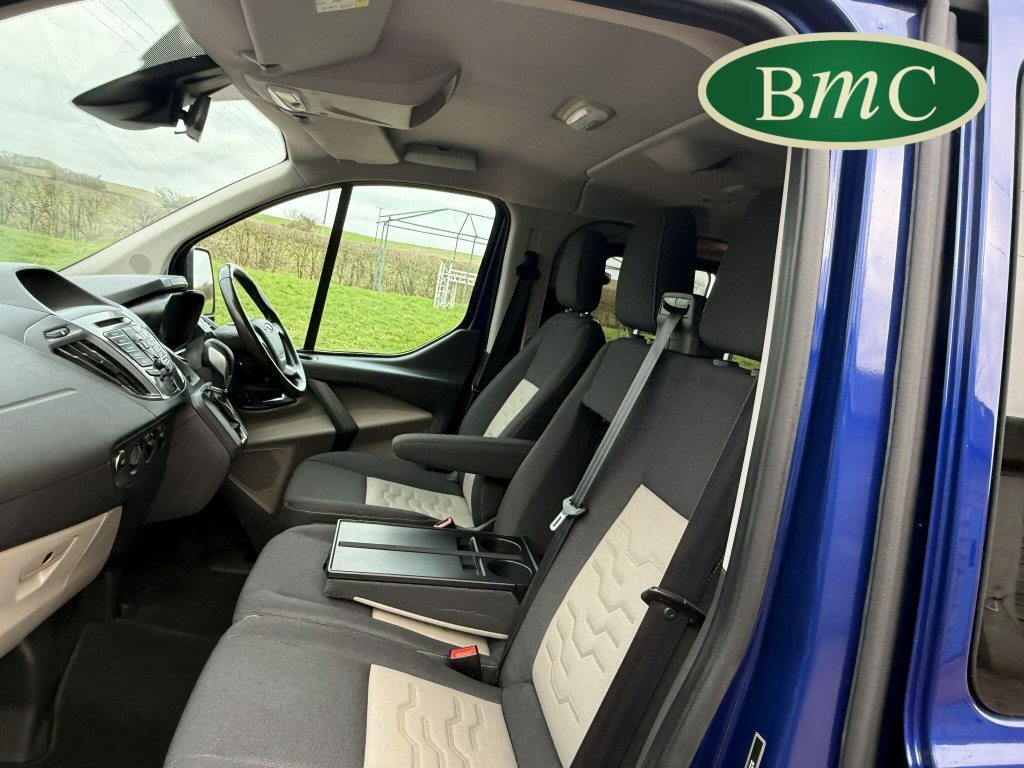 Ford Tourneo Custom Custom 2.0 310 Ecoblue Titanium Minibus Double Cab Black #33