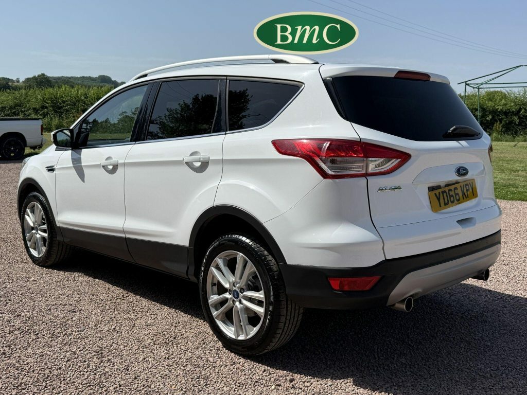 Ford Kuga 2.0 Tdci Titanium X Powershift Awd Euro 6 S S White #4