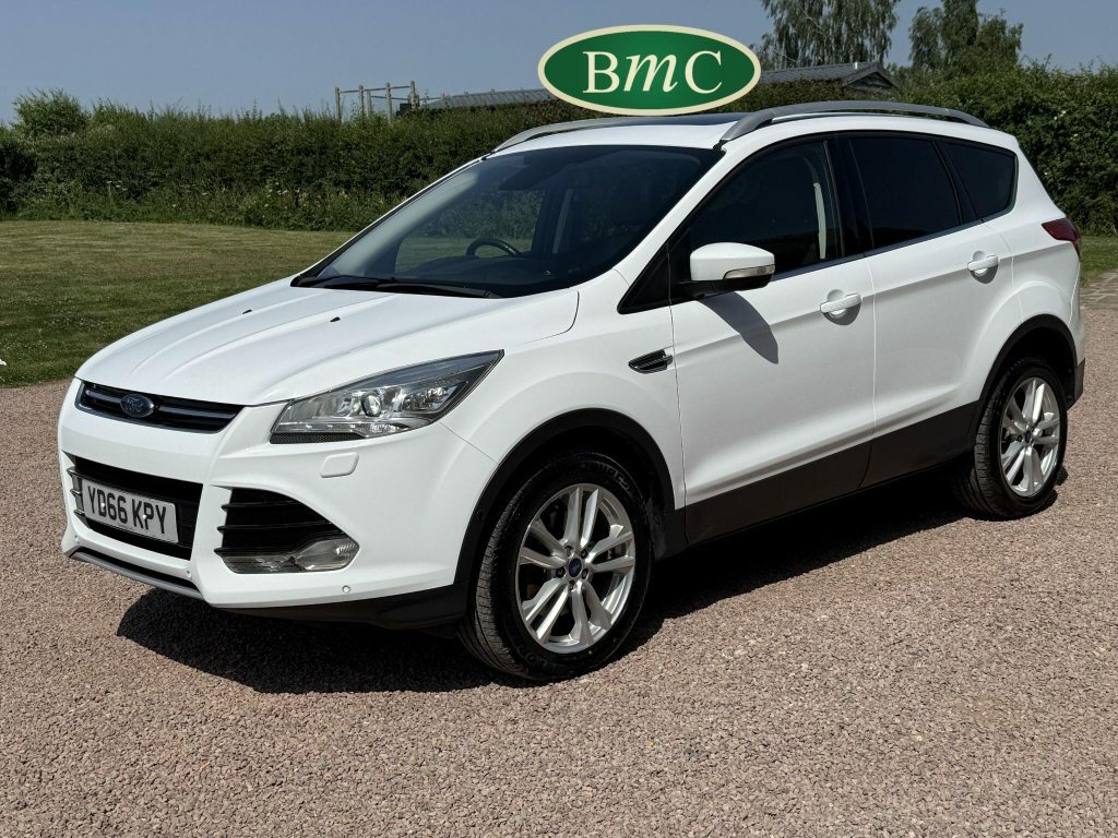 Ford Kuga 2.0 Tdci Titanium X Powershift Awd Euro 6 S S White #3