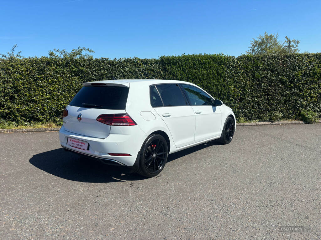 Volkswagen Golf 1.6 Tdi Se Nav NK68YLM White #2