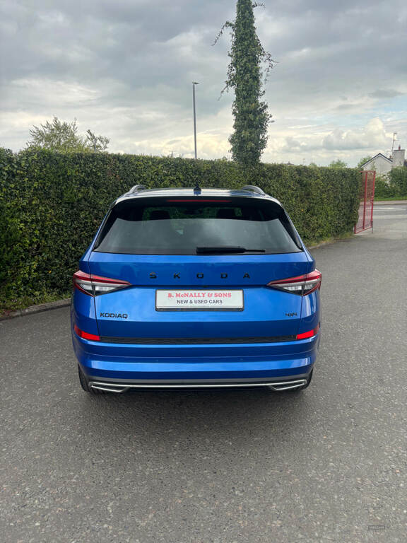 Skoda Kodiaq 2.0 Tdi 200 Sport Line 4X4 Dsg 7 Seat GSZ5499 Blue #5