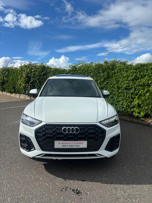 Audi Q5 40 Tdi Quattro S Line S Tronic KS70OUA White #5