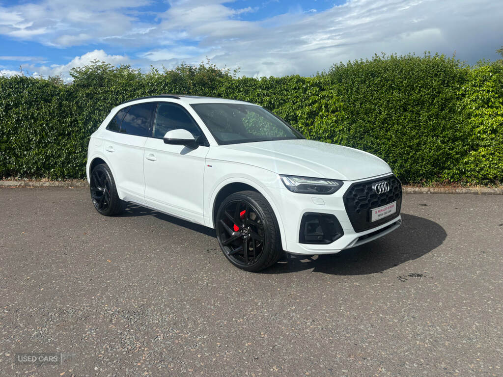 Audi Q5 40 Tdi Quattro S Line S Tronic White