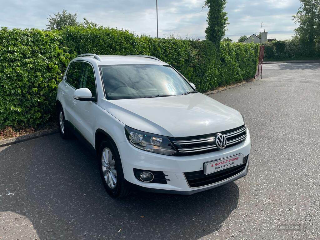 Volkswagen Tiguan 2.0 Tdi Bluemotion Tech Match 2Wd GF15OYM White #3