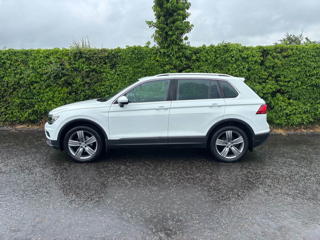 Volkswagen Tiguan 2.0 Tdi 150 4Motion Sel Dsg XUI3317 White #3