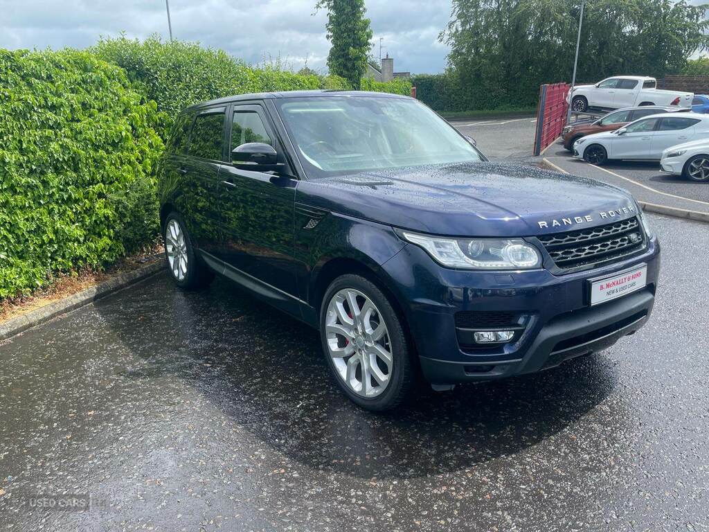 Land Rover Range Rover Sport 3.0 Sdv6 Hse Dynamic GX64JRV Blue #4