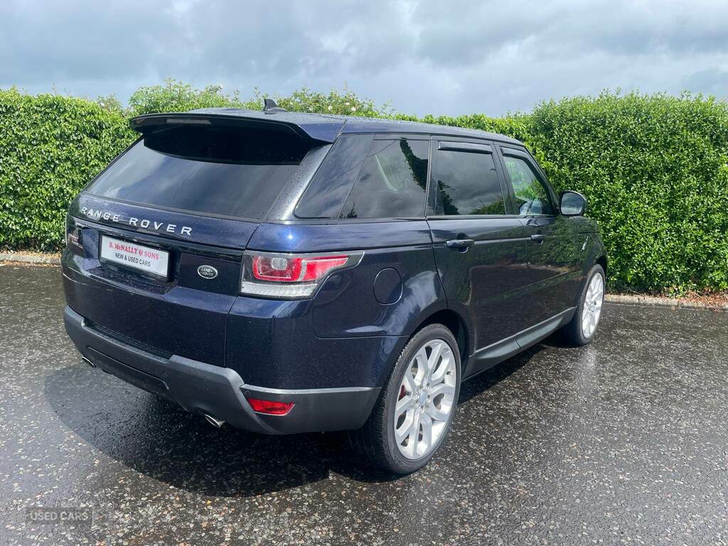 Land Rover Range Rover Sport 3.0 Sdv6 Hse Dynamic GX64JRV Blue #2