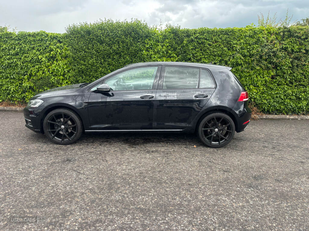 Volkswagen Golf 1.6 Tdi Se Nav Dsg RJ10MCE Black #3