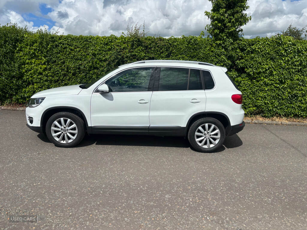 Volkswagen Tiguan 2.0 Tdi Bluemotion Tech Match 2Wd MW15UZC White #3
