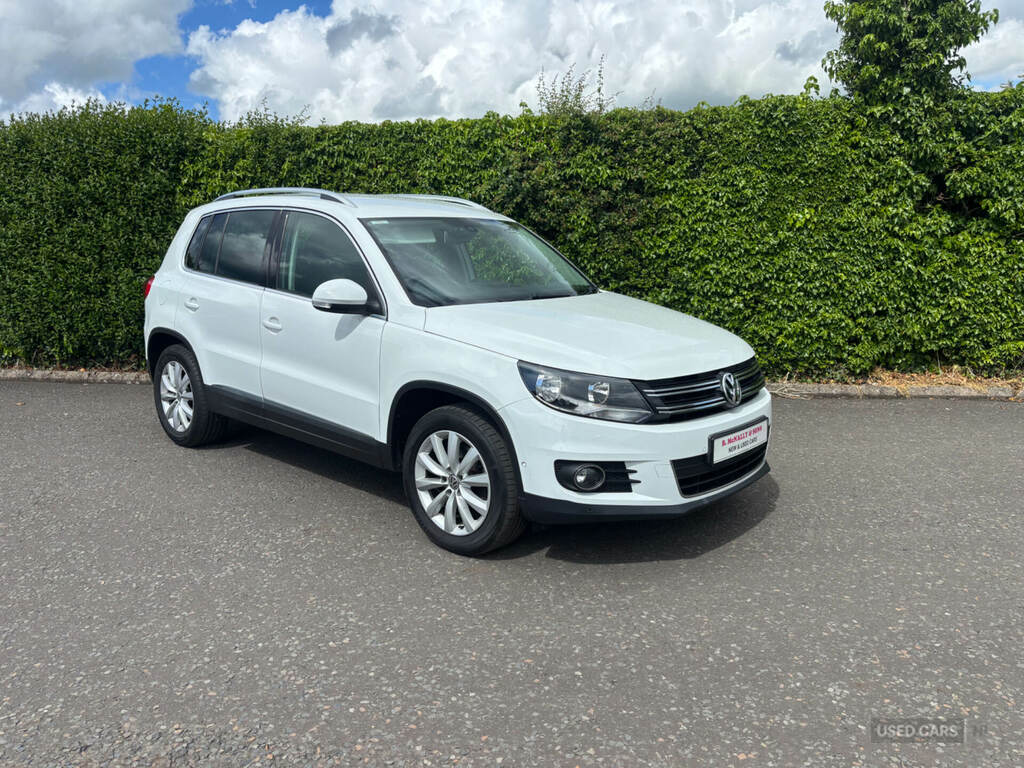 Volkswagen Tiguan 2.0 Tdi Bluemotion Tech Match 2Wd MW15UZC White