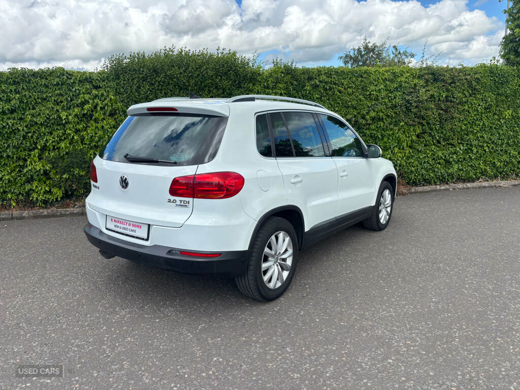 Volkswagen Tiguan 2.0 Tdi Bluemotion Tech Match 2Wd MW15UZC White #2