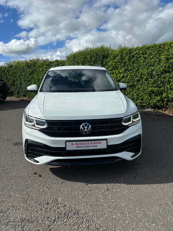 Volkswagen Tiguan 2.0 Tdi R-line Edition Dsg DA23HXX White #4