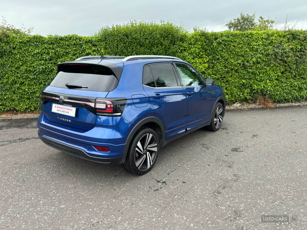 Volkswagen T-Cross 1.0 Tsi 110 R-line Dsg SXZ2605 Blue #2