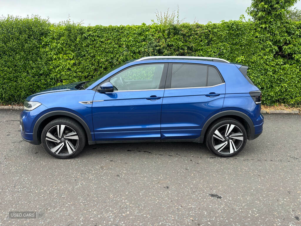 Volkswagen T-Cross 1.0 Tsi 110 R-line Dsg SXZ2605 Blue #3