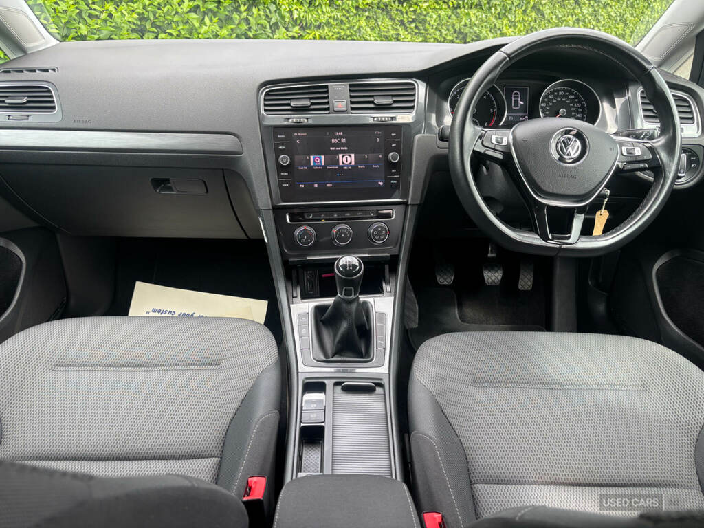 Volkswagen Golf 1.6 Tdi Se Nav EU18XDG Black #4