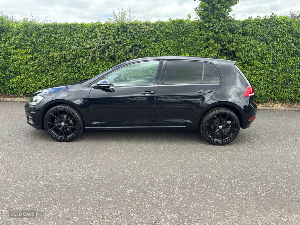 Volkswagen Golf 1.6 Tdi Se Nav EU18XDG Black #3