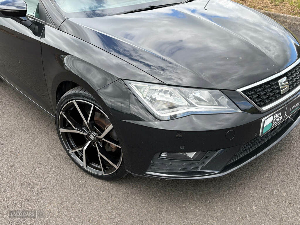 Seat Leon 1.6 Tdi Se Dynamic Ez SH19UVL Black #5