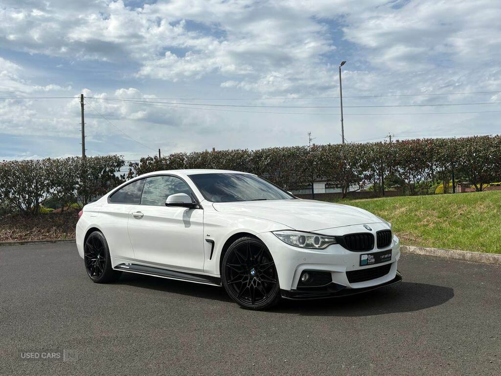 BMW 4 Series 420D M Sport White