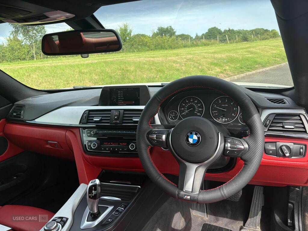 BMW 4 Series 420D M Sport White #5