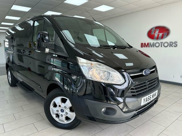 Ford Tourneo Custom 2.0 310 Ecoblue Titanium Minibus Double Cab Di Black