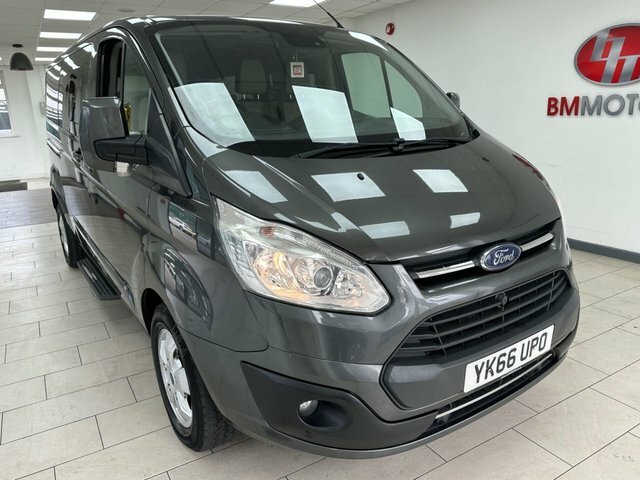 Ford Tourneo Custom 2.0 310 Ecoblue Titanium Minibus Double Cab Di Grey #6