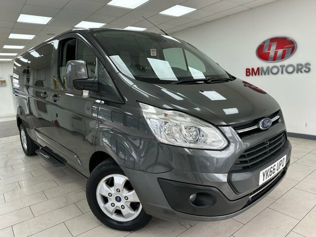 Ford Tourneo Custom 2.0 310 Ecoblue Titanium Minibus Double Cab Di Grey