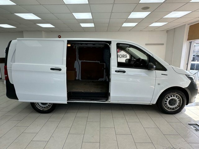 Mercedes-Benz eVito 114 E 41Kwh Pure Panel Van Fwd L White #2