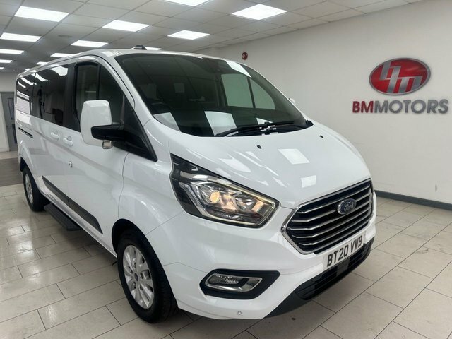 Ford Tourneo Custom 2.0 320 Ecoblue Zetec Minibus Double Cab Diese BT20VWB White #6