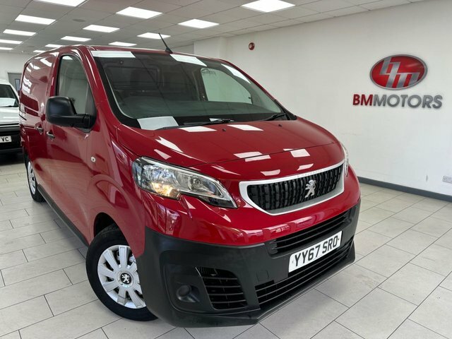 Peugeot Expert 1.6 Bluehdi 1000 S Compact Panel Van 6Dr Ma Red