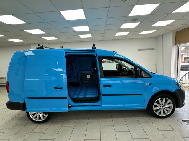Volkswagen Caddy Maxi 1.6 Tdi C20 Cr Startline Panel Van 6Dr Manu Blue #5