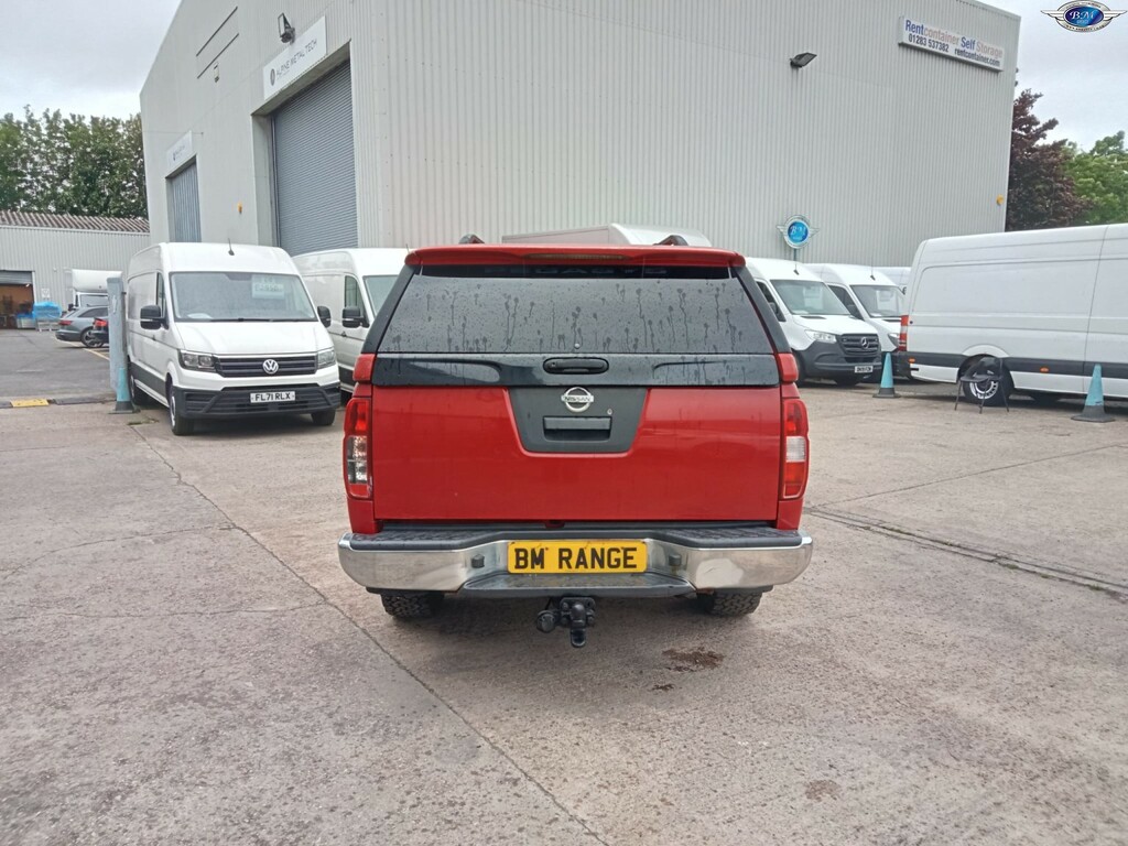 Nissan Navara 2.5 Dci Tekna 2010 Red #6
