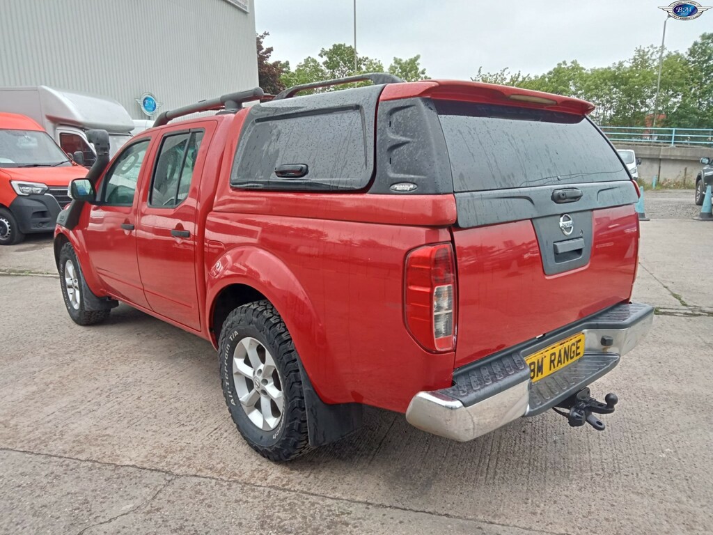 Nissan Navara 2.5 Dci Tekna 2010 Red #5