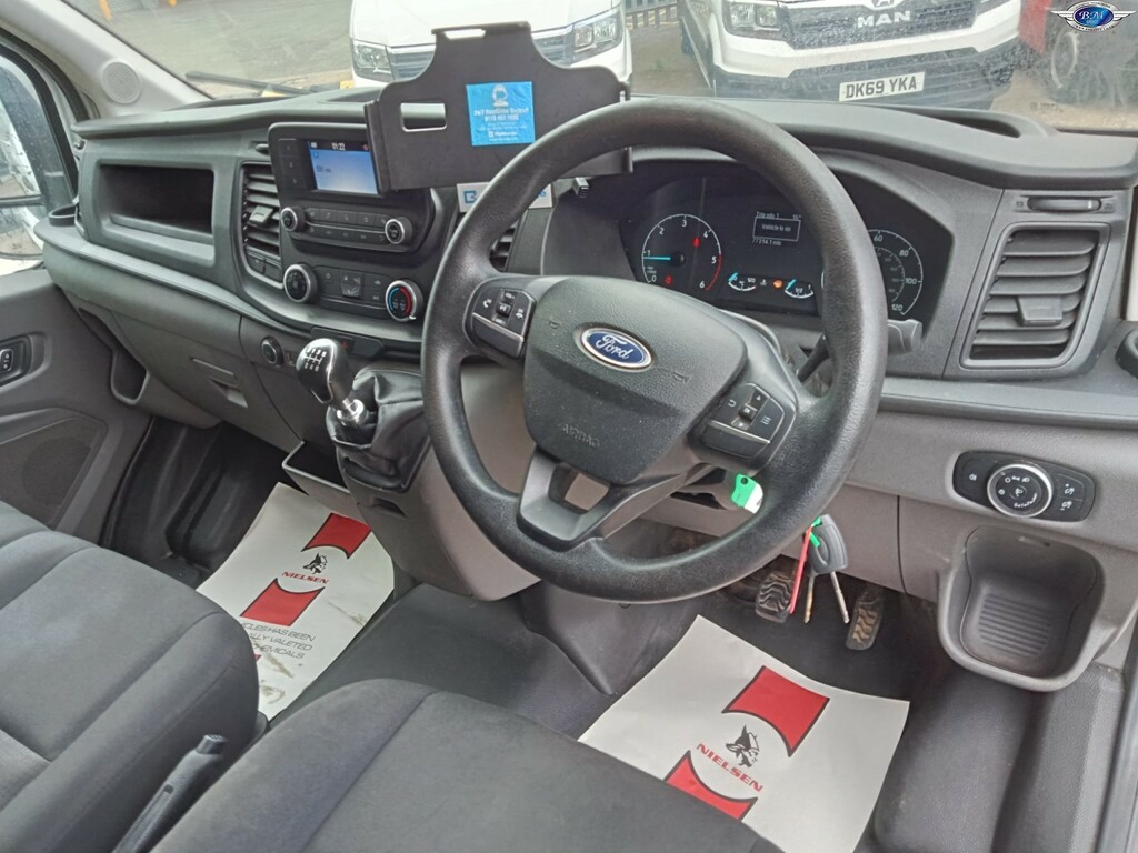 Ford Transit Custom 2.0 Transit Leader Van 350 L3 2.0L Ecoblue 130Ps F HT70LGD White #2