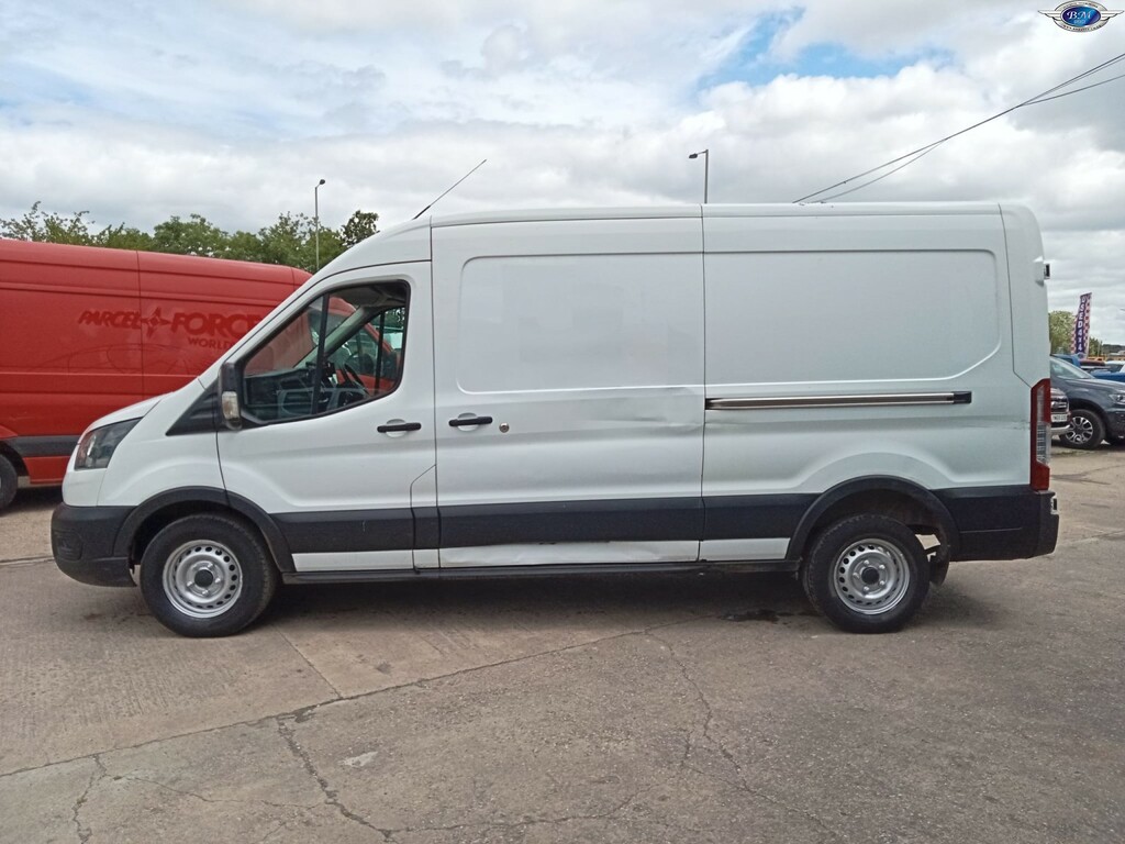 Ford Transit Custom 2.0 Transit Leader Van 350 L3 2.0L Ecoblue 130Ps F HT70LGD White #4