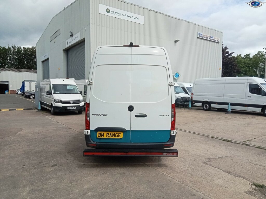 Mercedes-Benz Sprinter 2.1 314 Cdi White #6