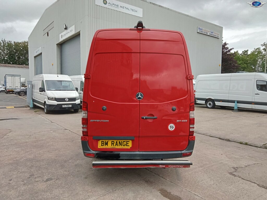 Mercedes-Benz Sprinter 2.1 311 Cdi 2017 KR17TZB Red #6