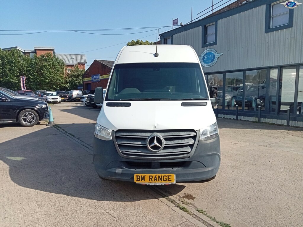 Mercedes-Benz Sprinter 3.5T High Roof Van White #3