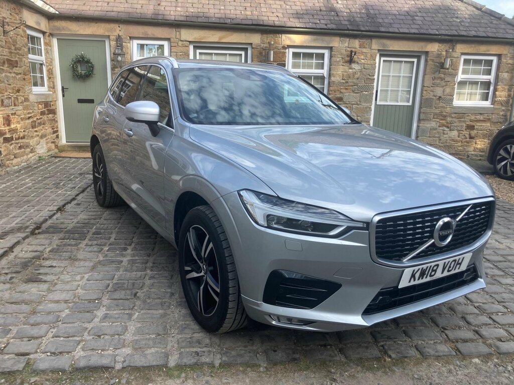 Volvo XC60 2.0 D5 Powerpulse R-design Awd Euro 6 Ss 5 KW18VOH Silver #4