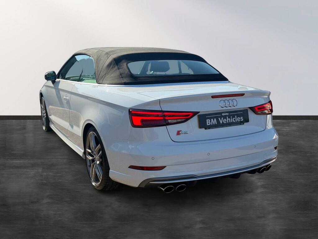 Audi S3 2.0 Tfsi Cabriolet S Tronic Quattro Euro 6 Ss 2 White #6