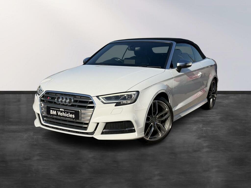Audi S3 2.0 Tfsi Cabriolet S Tronic Quattro Euro 6 Ss 2 White #3